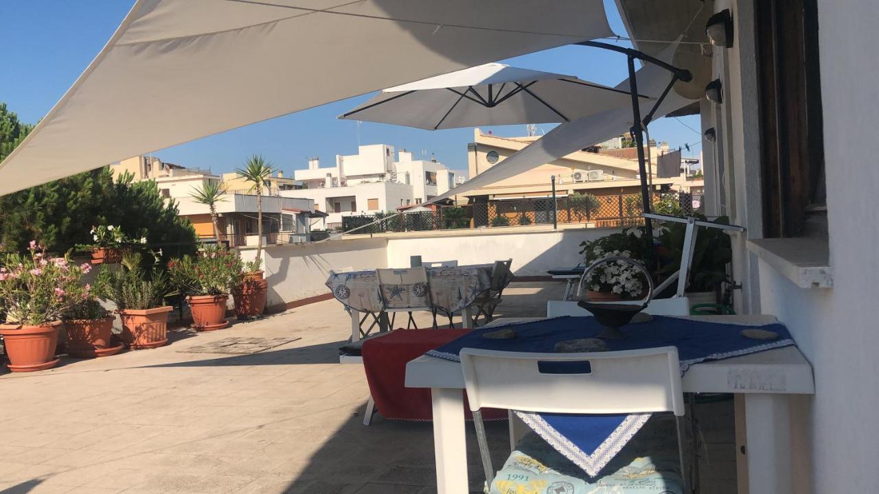 Attico Terramare - Beach & Maxi Terrace & Electricbbq Санта-Маринелла Екстер'єр фото