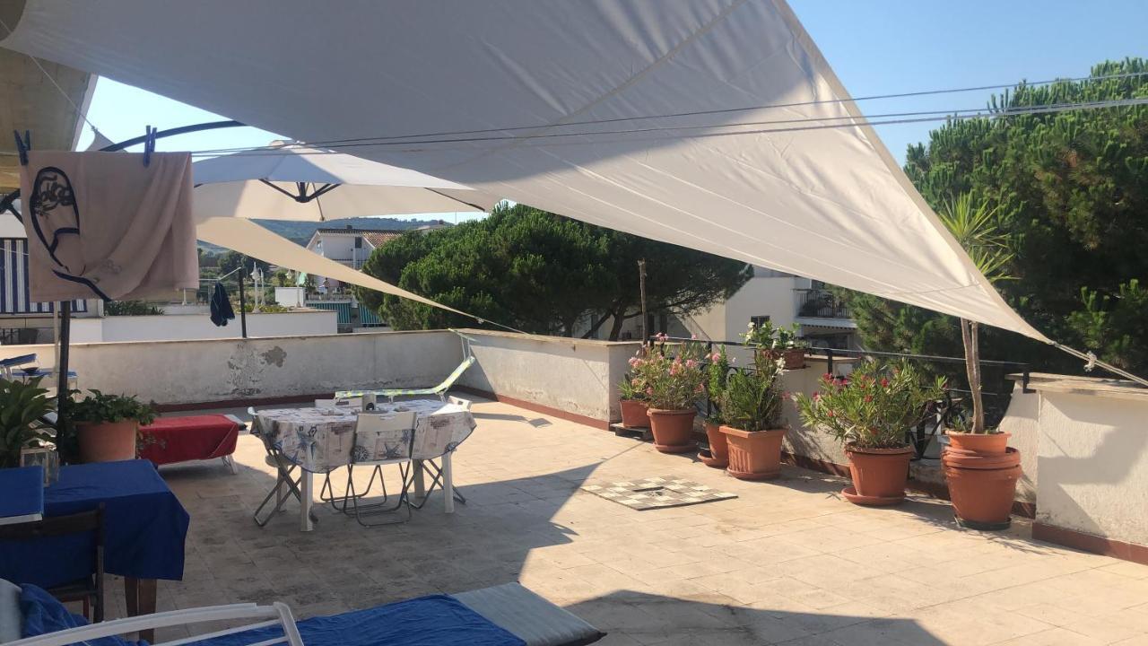 Attico Terramare - Beach & Maxi Terrace & Electricbbq Санта-Маринелла Екстер'єр фото