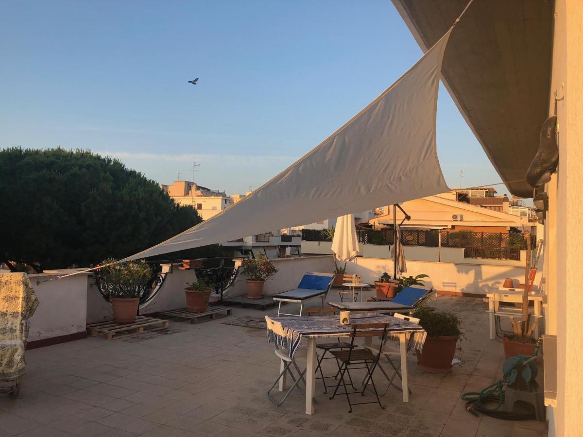 Attico Terramare - Beach & Maxi Terrace & Electricbbq Санта-Маринелла Екстер'єр фото